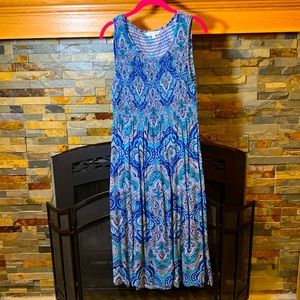 Medium cotton midi dress